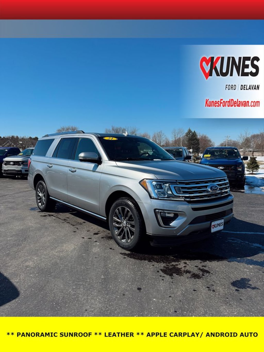 Used 2021 Ford Expedition Max Limited SUV