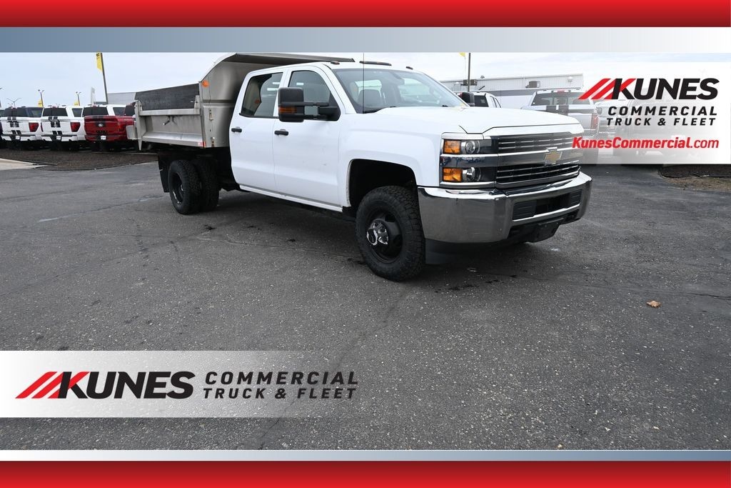 Used 2018 Chevrolet Silverado 3500HD Chassis WT Truck Crew Cab