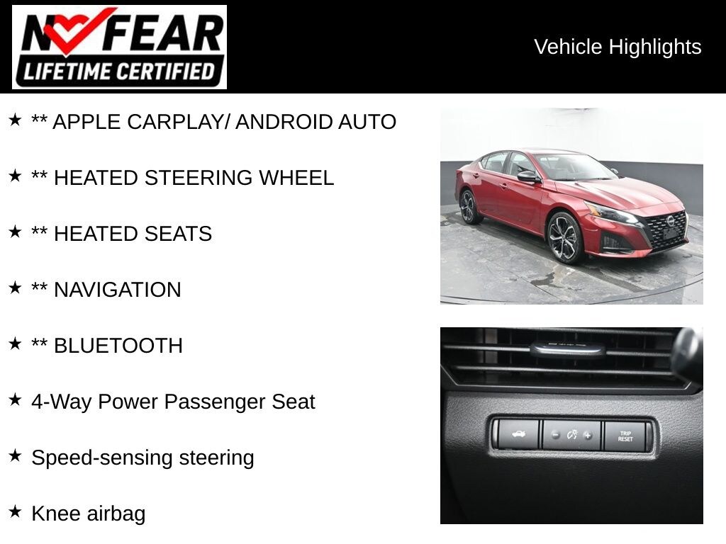 Used 2024 Nissan Altima 2.5 SR Sedan