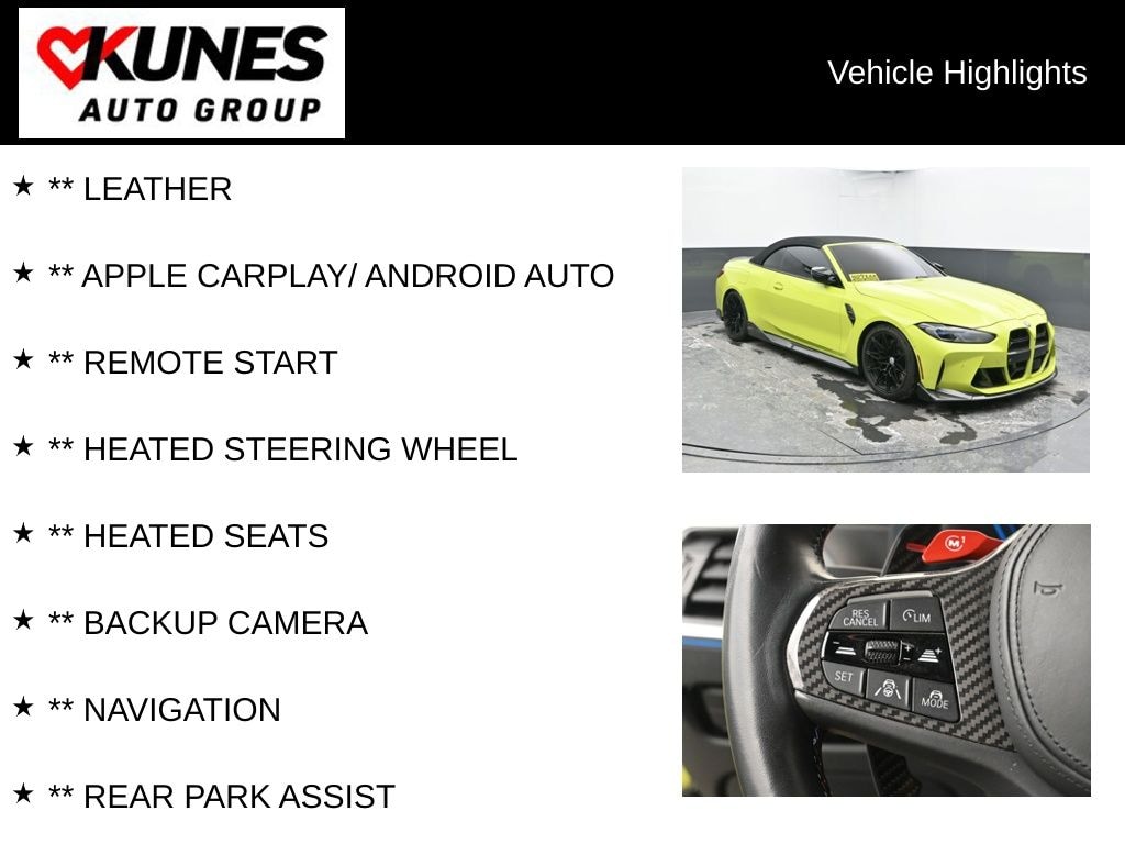 Used 2024 BMW M4 Competition xDrive Convertible