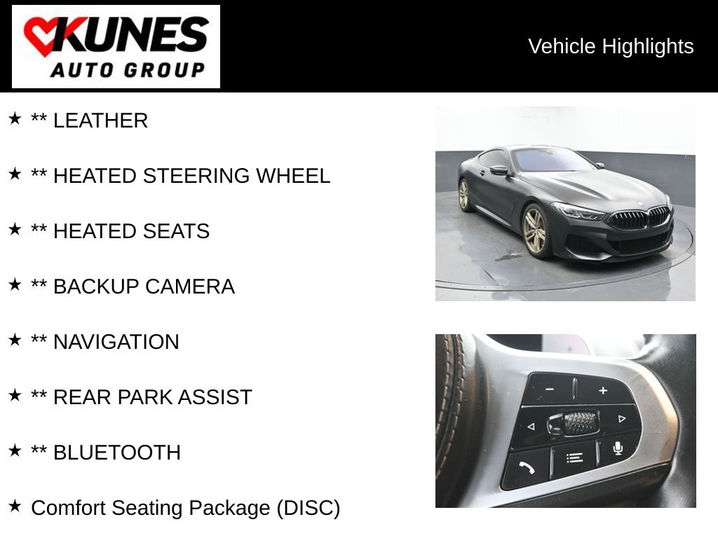 Used 2019 BMW M850i xDrive Coupe