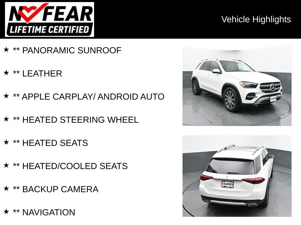 Certified 2026 Mercedes-Benz GLE 350 4MATIC SUV