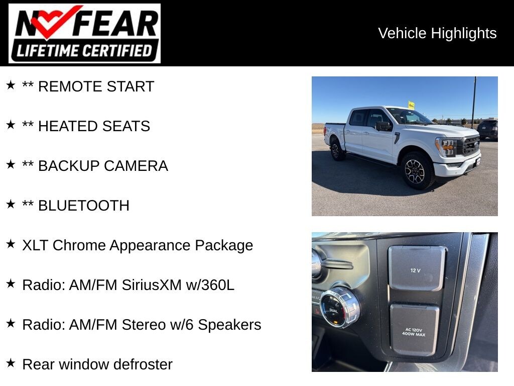 Used 2023 Ford F-150 Truck SuperCrew Cab