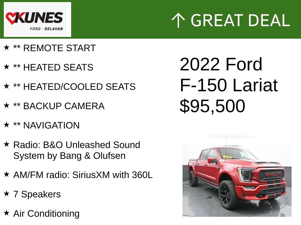 Used 2022 Ford F-150 Truck SuperCrew Cab
