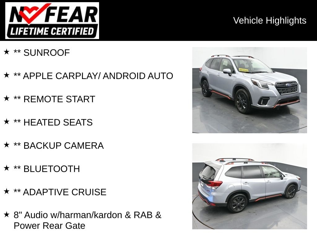 Used 2024 Subaru Forester Sport SUV