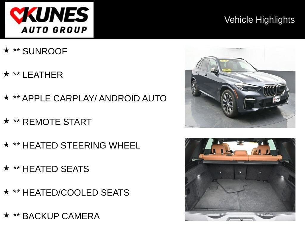 Used 2022 BMW X5 M50i SUV