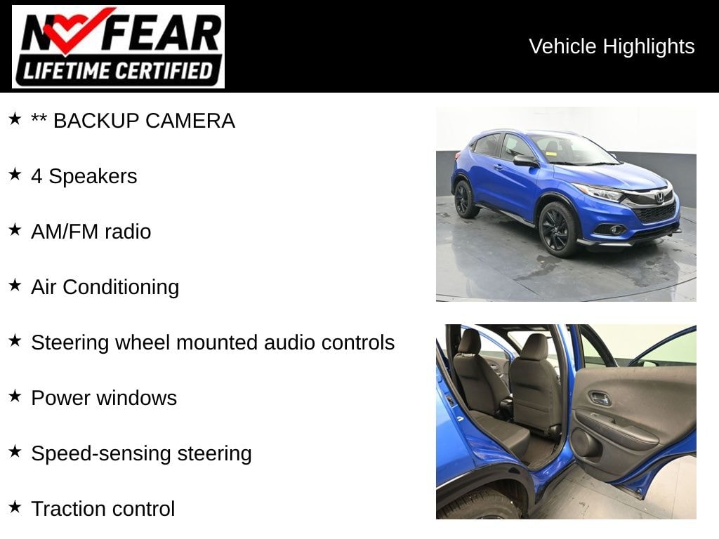 Used 2022 Honda HR-V Sport AWD SUV