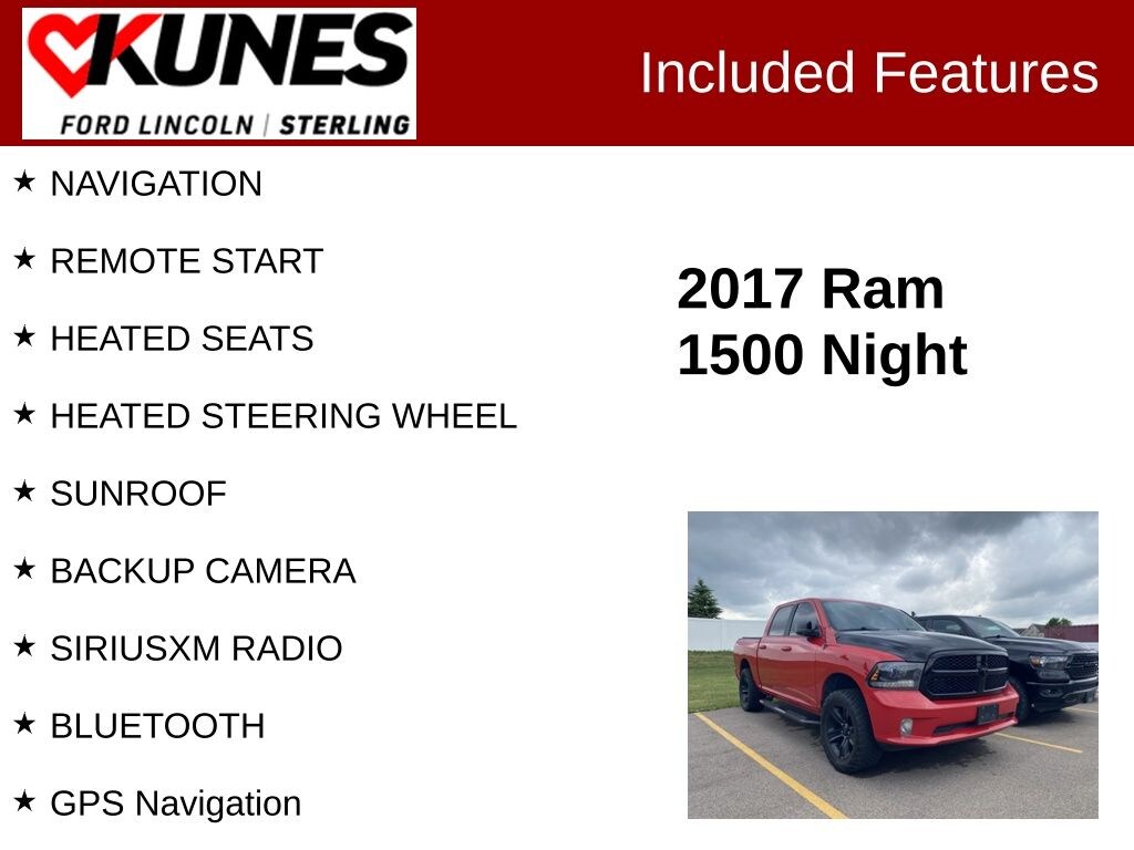 Used 2017 Ram 1500 Sport Truck Crew Cab