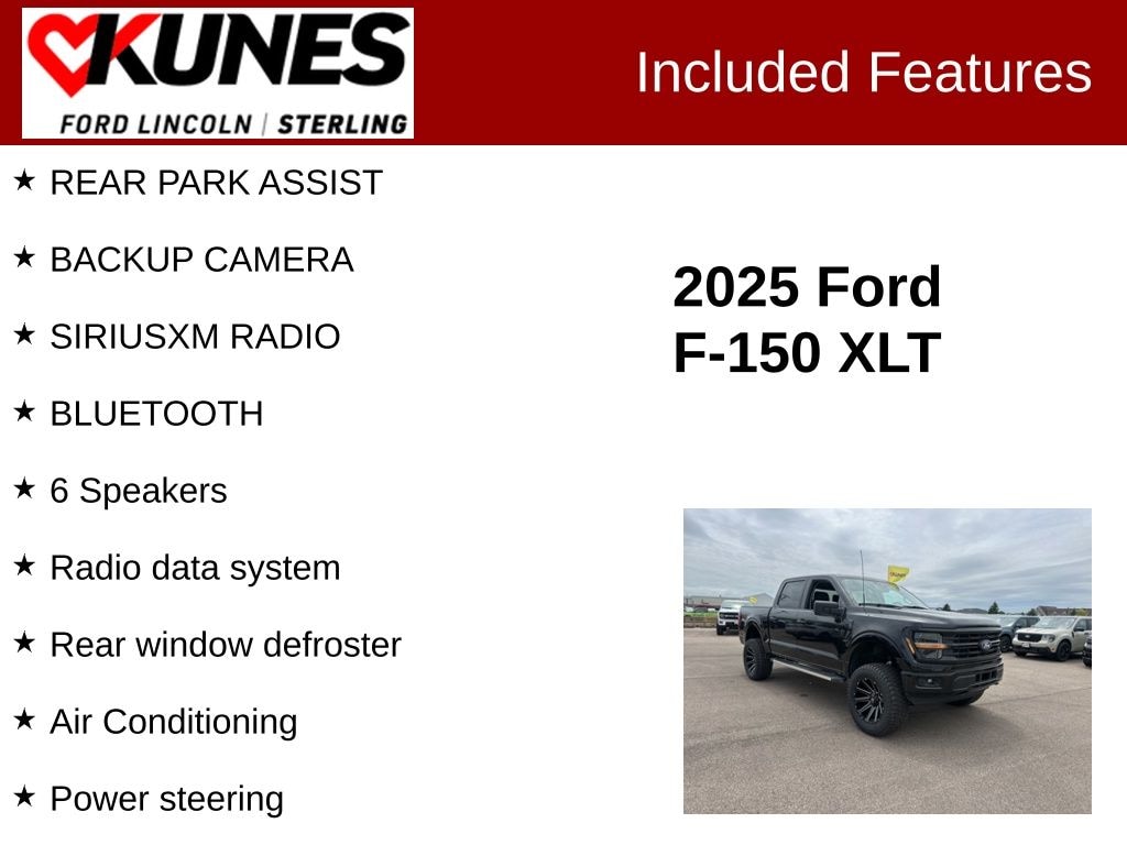 Used 2025 Ford F-150 XLT Truck SuperCrew Cab
