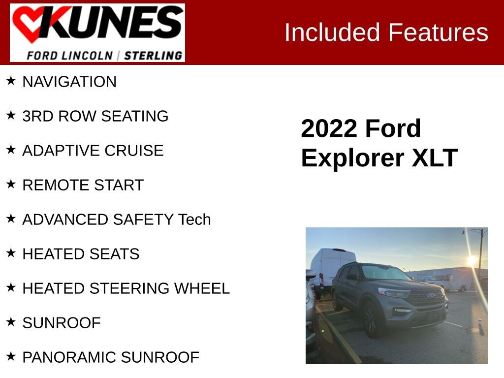 Used 2022 Ford Explorer XLT SUV