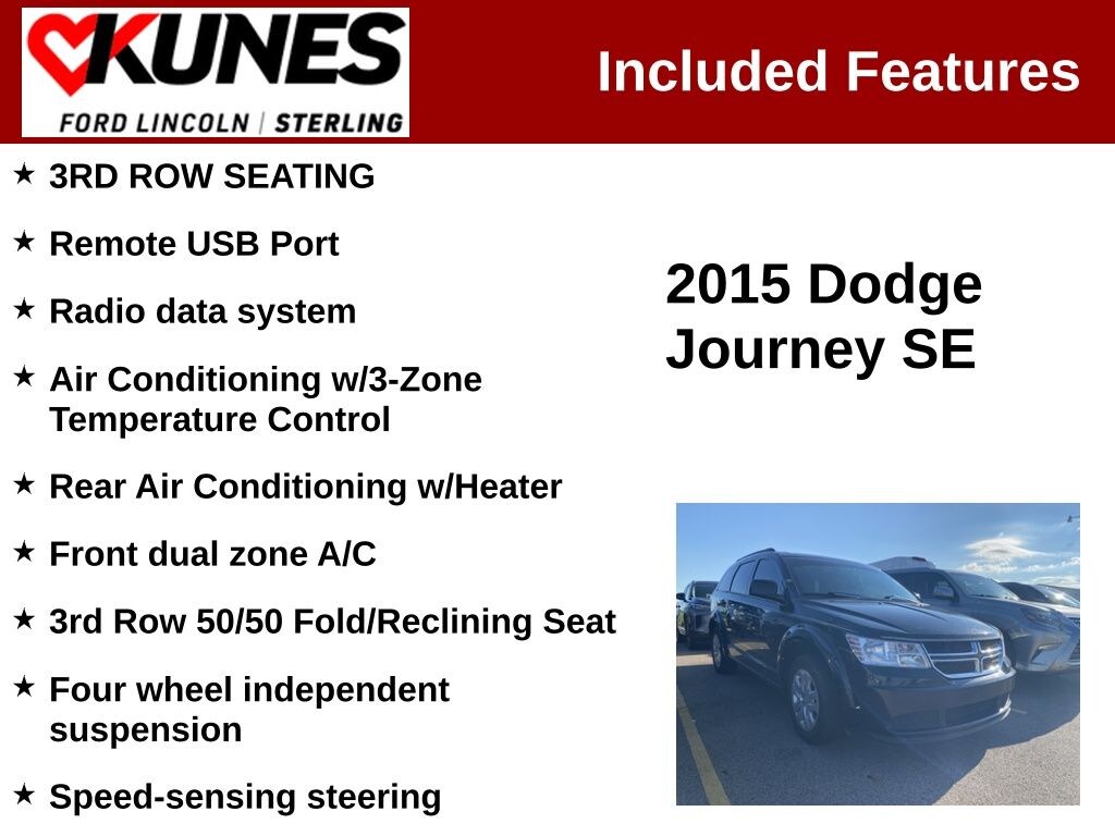 Used 2015 Dodge Journey SE SUV