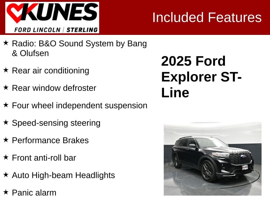 Used 2025 Ford Explorer ST-Line SUV