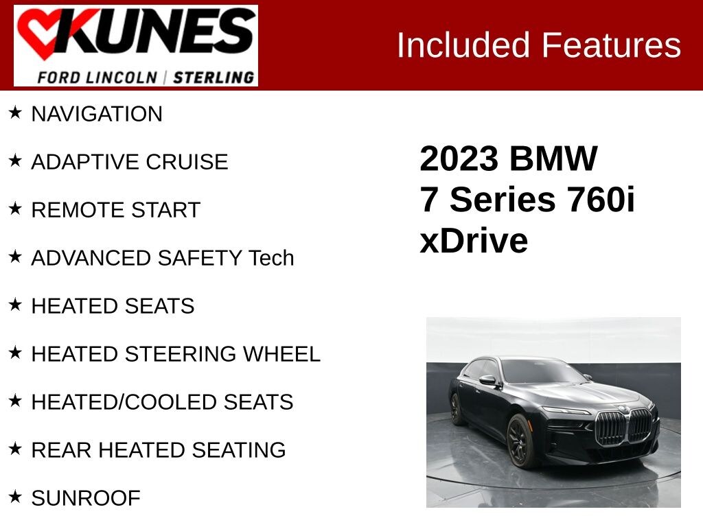 Used 2023 BMW 760i xDrive Sedan