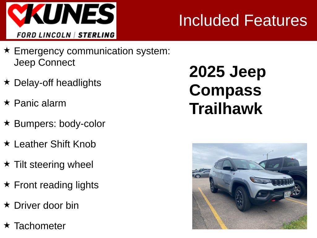 Used 2025 Jeep Compass Trailhawk SUV