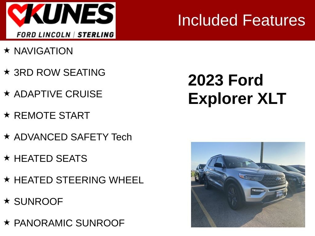 Used 2023 Ford Explorer XLT SUV
