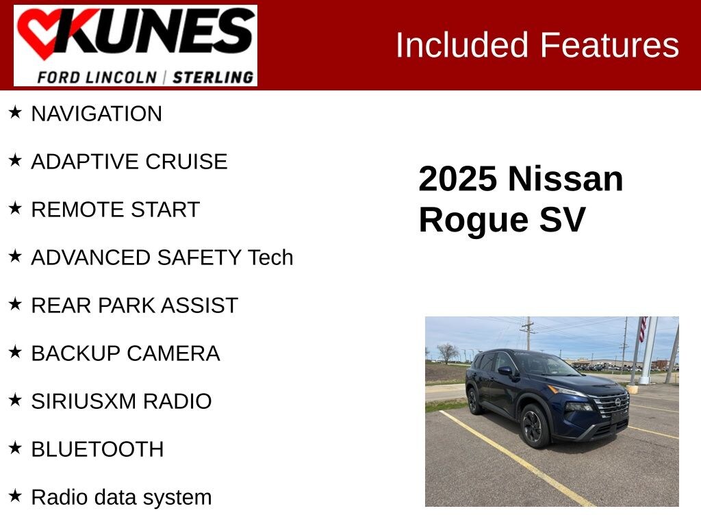 Used 2025 Nissan Rogue SV SUV