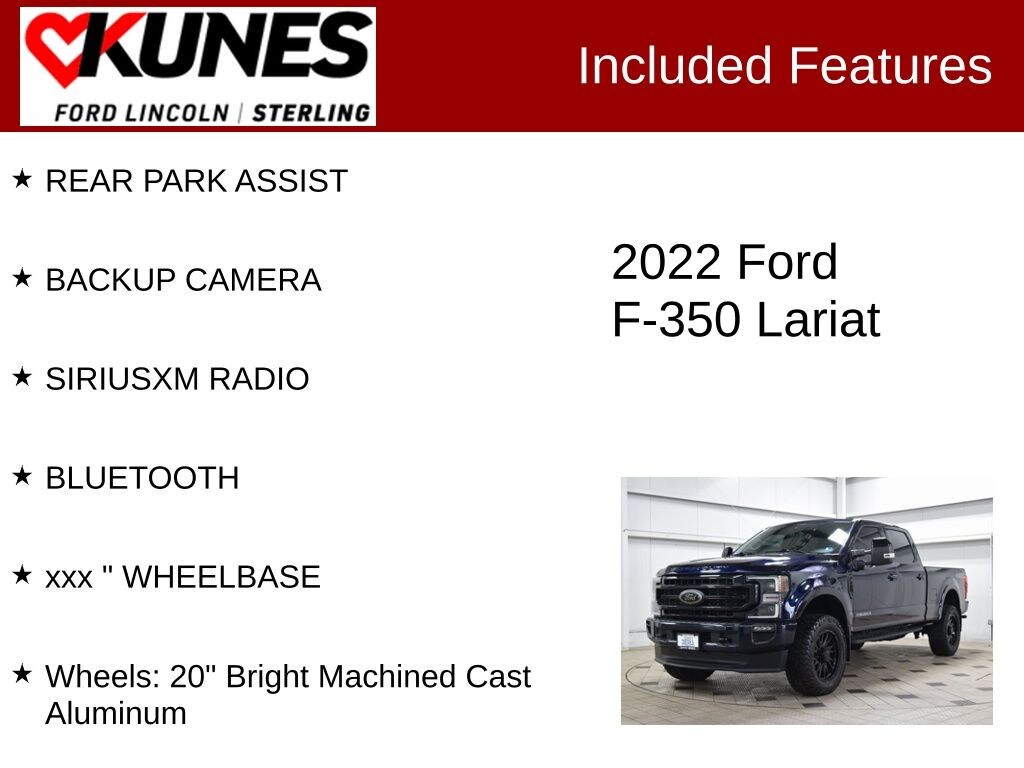 Certified 2022 Ford F-350 Truck Crew Cab