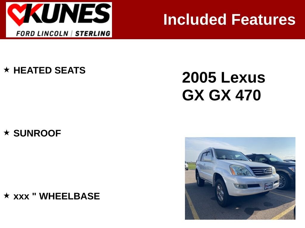 Used 2005 Lexus GX 470 Base SUV