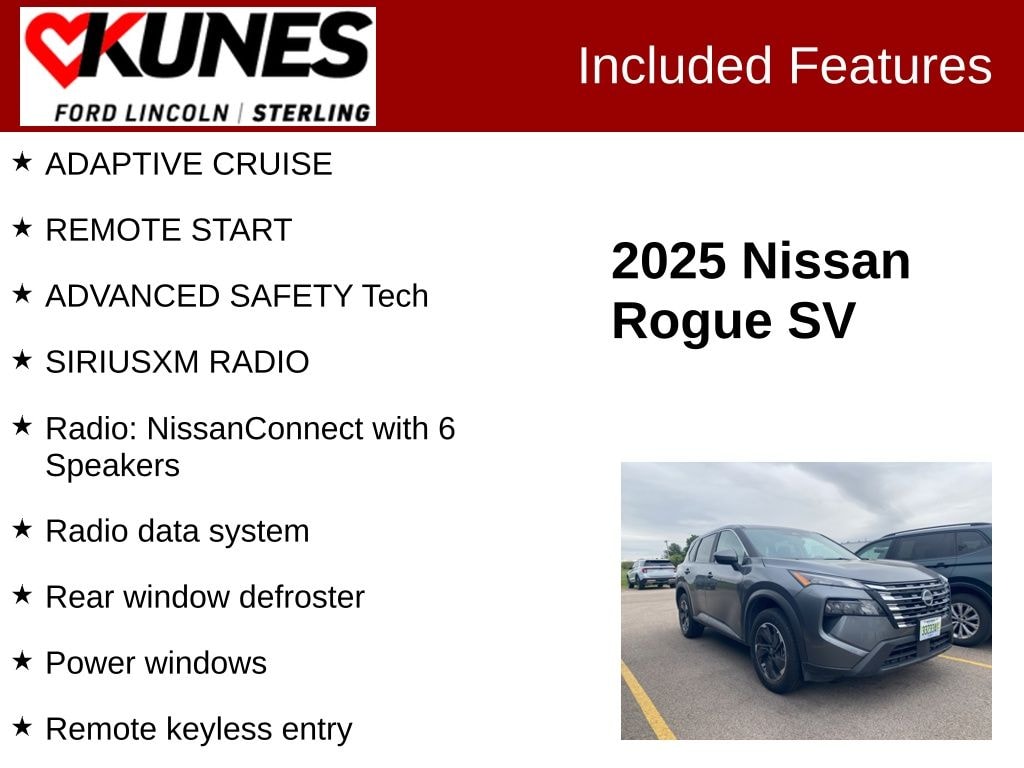 Used 2025 Nissan Rogue SV SUV