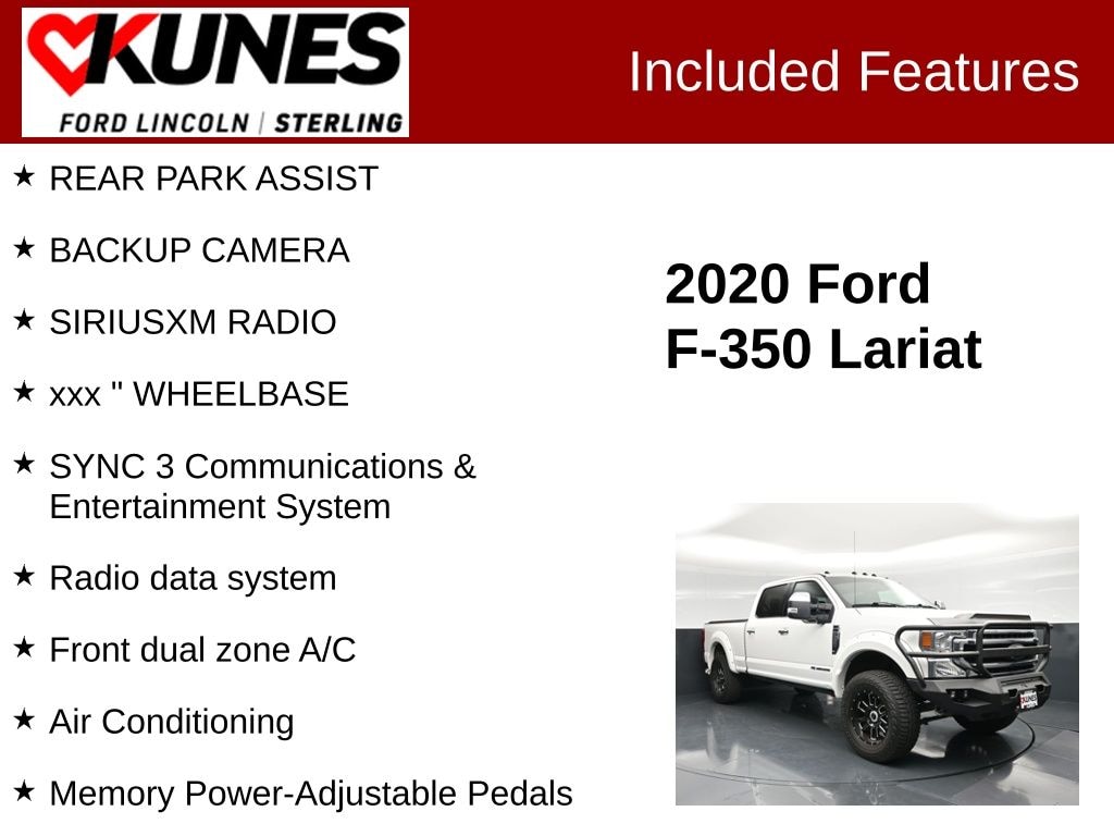Used 2020 Ford F-350 Truck Crew Cab