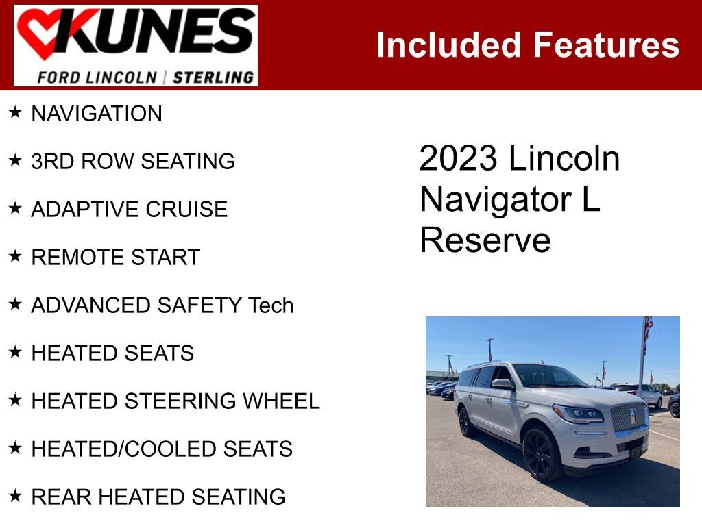 Used 2023 Lincoln Navigator L Reserve SUV