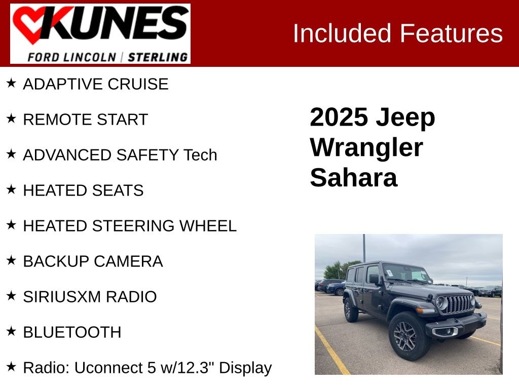 Used 2025 Jeep Wrangler Sahara SUV