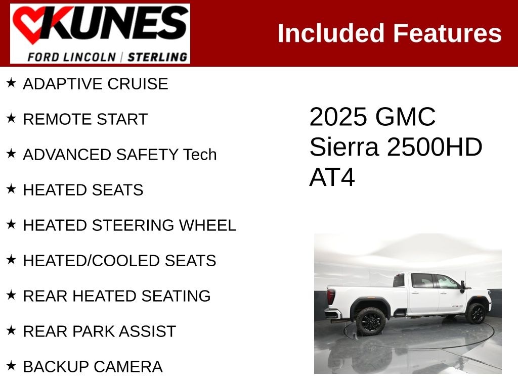 Used 2025 GMC Sierra 2500 HD AT4 Truck Crew Cab
