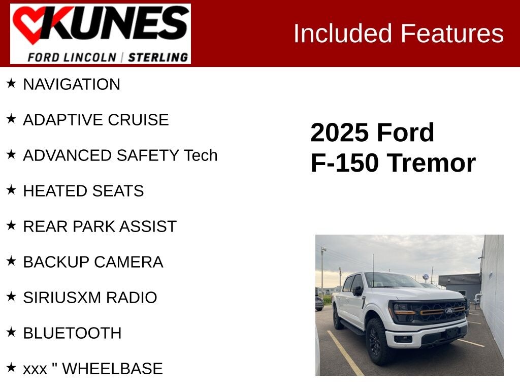 Used 2025 Ford F-150 Tremor Truck SuperCrew Cab