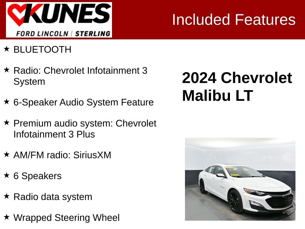 Used 2024 Chevrolet Malibu 1LT Sedan
