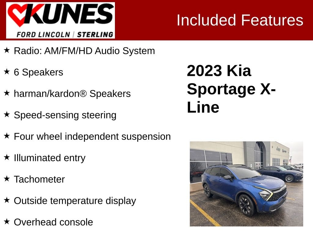 Used 2023 Kia Sportage X-Line SUV