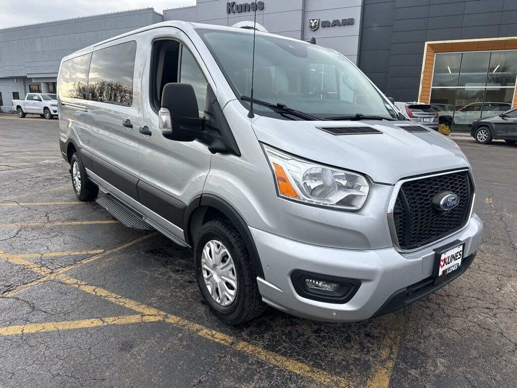Certified 2022 Ford Transit-350 Passenger Wagon Low Roof Van