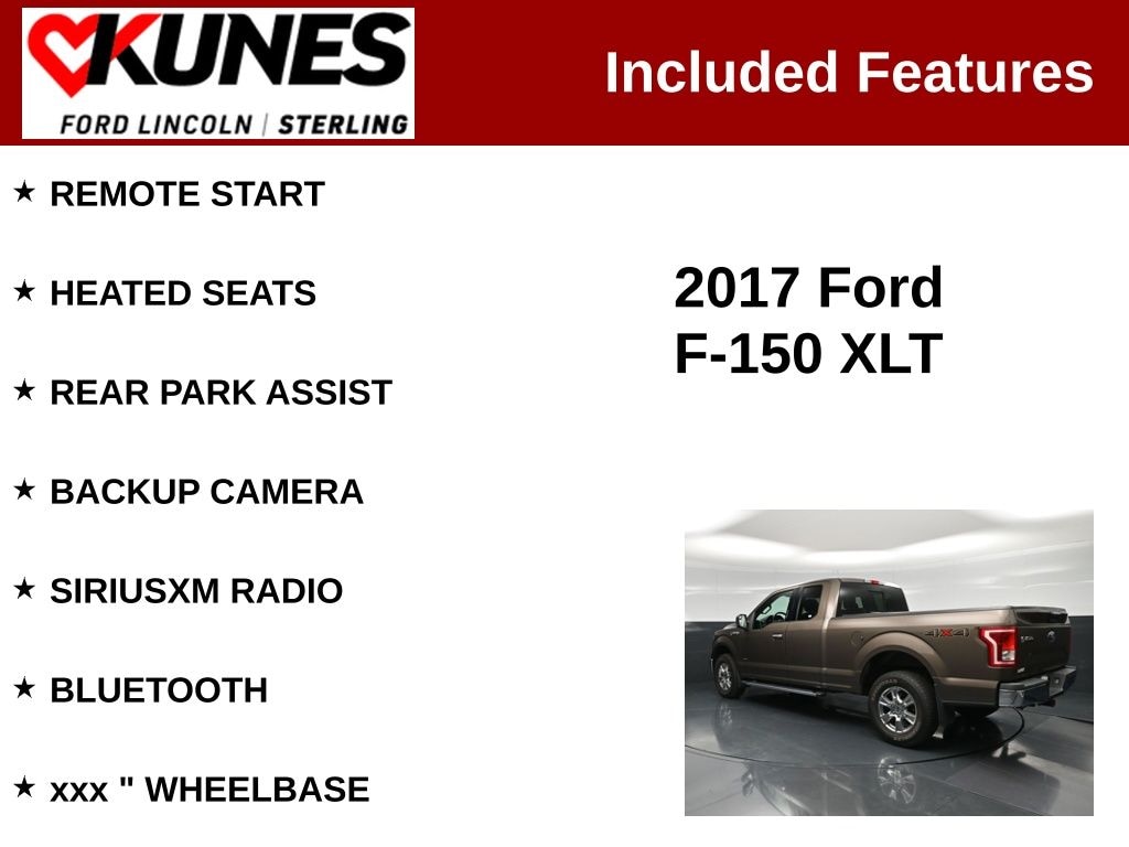 Used 2017 Ford F-150 Truck SuperCab Styleside