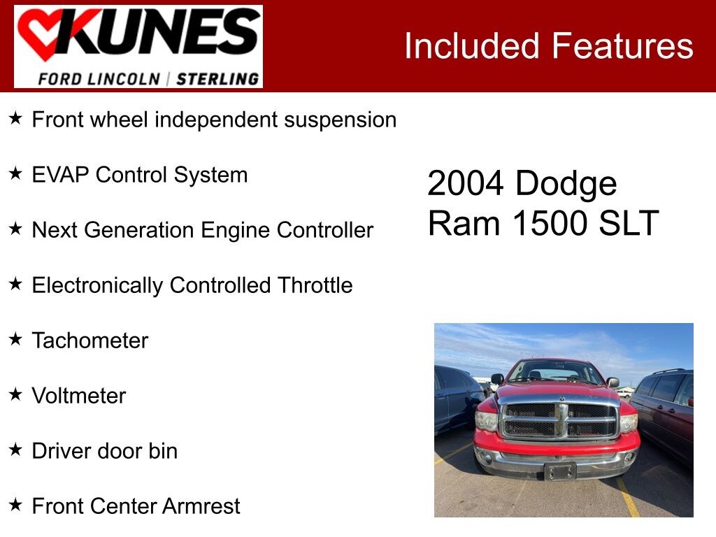 Used 2004 Dodge Ram 1500 Truck Quad Cab