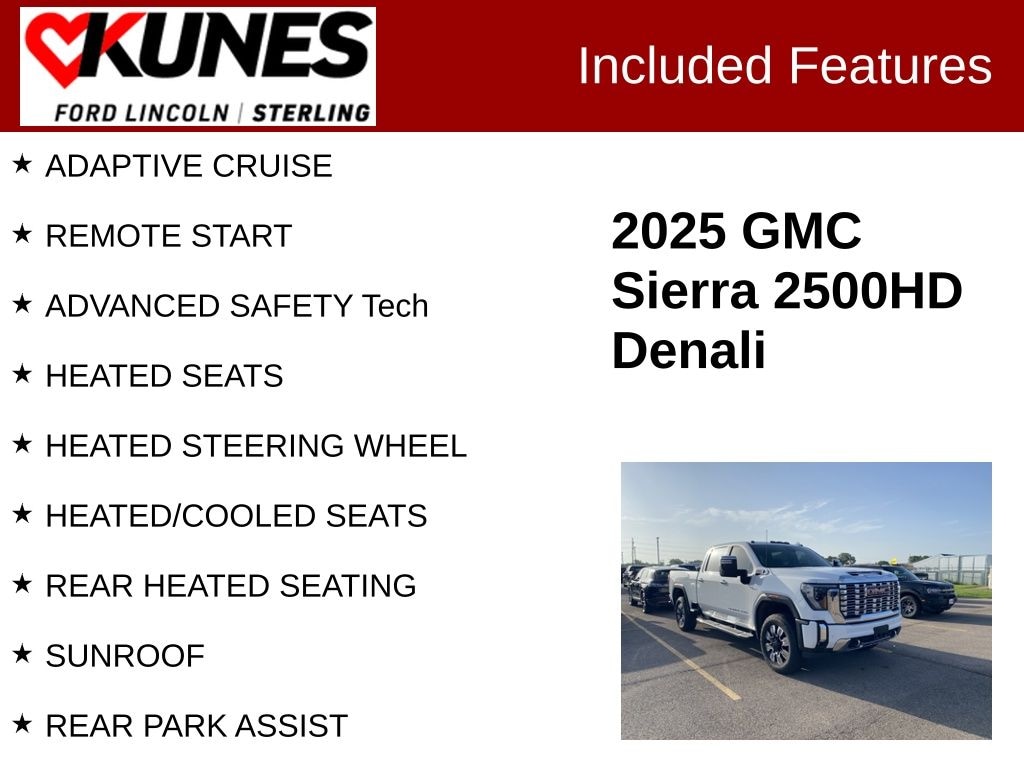 Used 2025 GMC Sierra 2500 HD Denali Truck Crew Cab