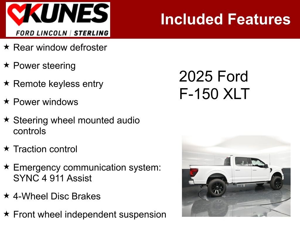 Used 2025 Ford F-150 XLT Truck SuperCrew Cab