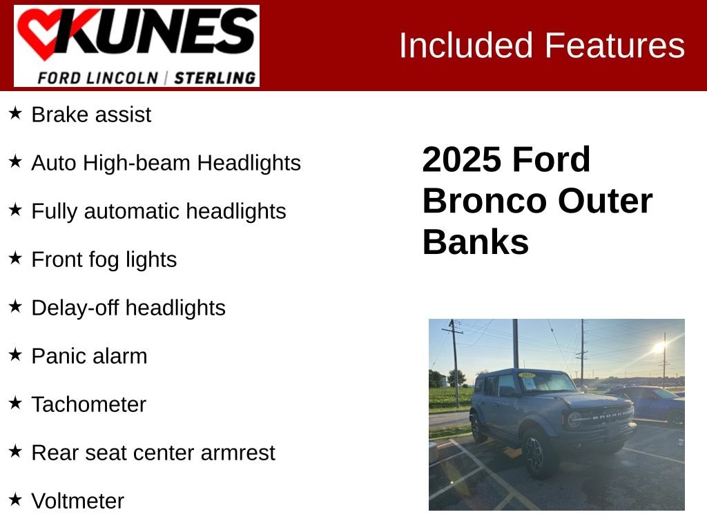 Used 2025 Ford Bronco Outer Banks SUV