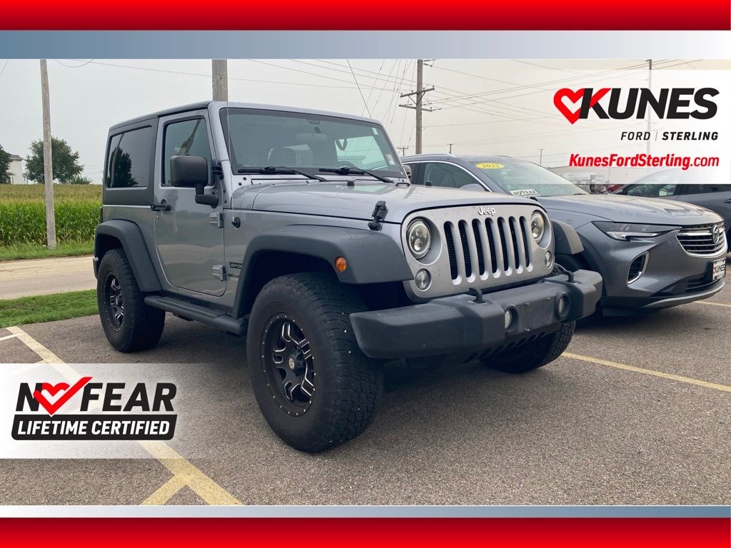 Certified 2016 Jeep Wrangler JK Sport 4x4 SUV