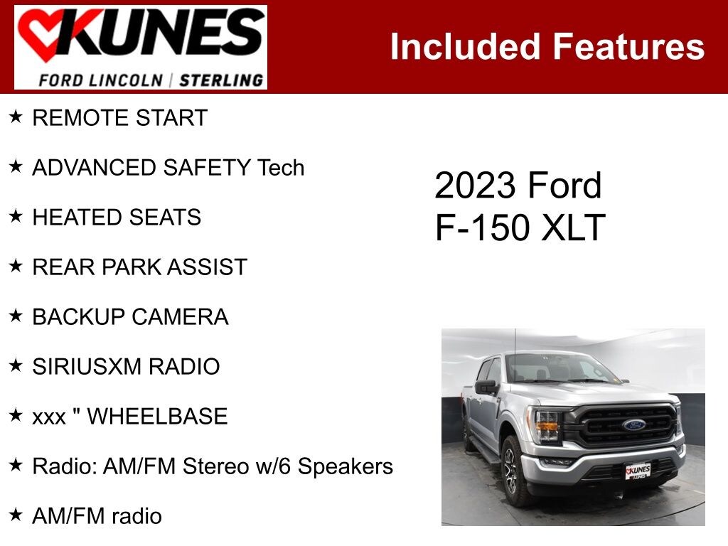 Used 2023 Ford F-150 Truck SuperCrew Cab