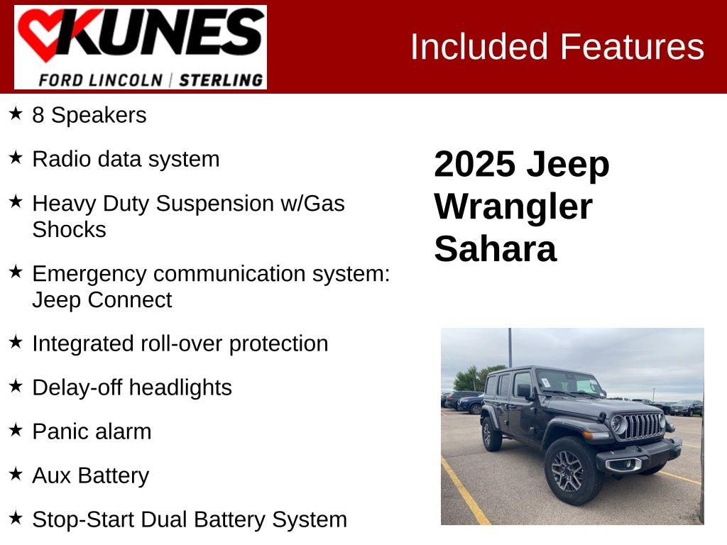 Used 2025 Jeep Wrangler Sahara SUV