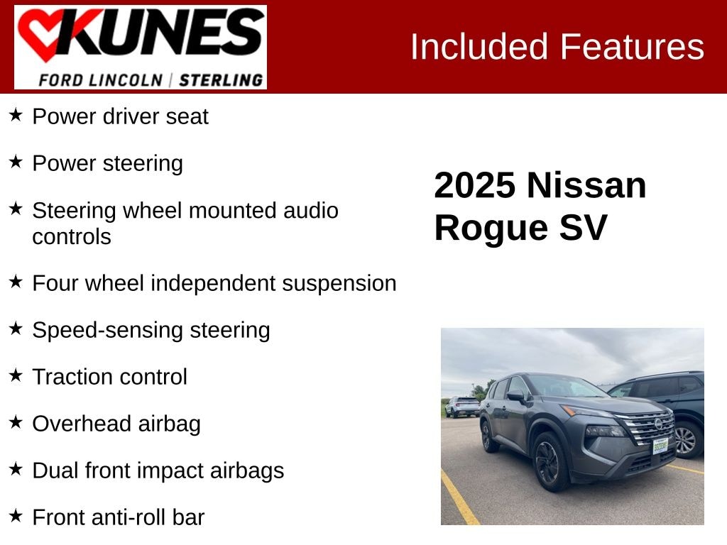 Used 2025 Nissan Rogue SV SUV