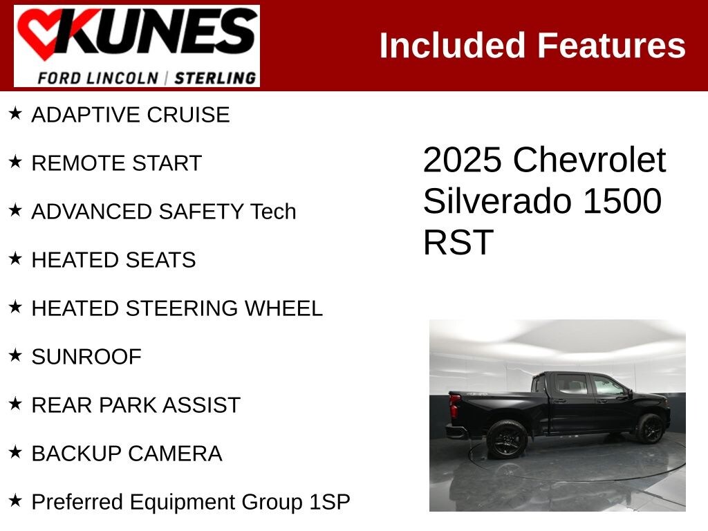 Used 2025 Chevrolet Silverado 1500 RST Truck Crew Cab