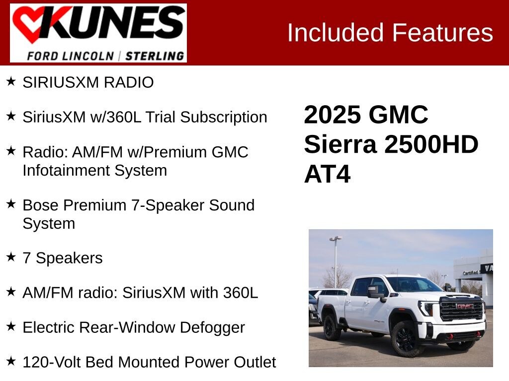 Used 2025 GMC Sierra 2500 HD AT4 Truck Crew Cab