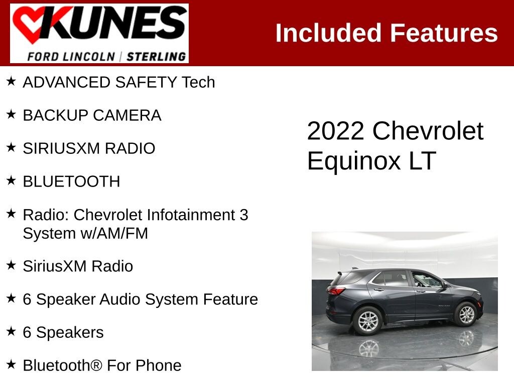 Used 2022 Chevrolet Equinox LT w/1LT SUV