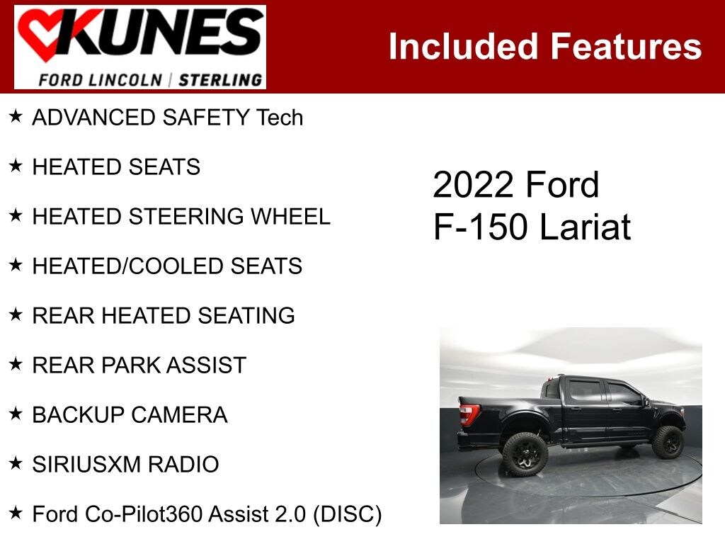 Used 2022 Ford F-150 Truck SuperCrew Cab