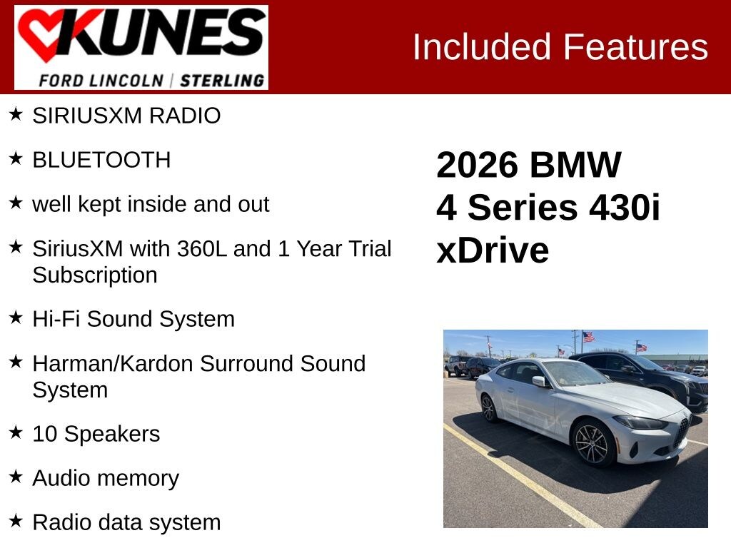 Used 2026 BMW 430i xDrive Coupe