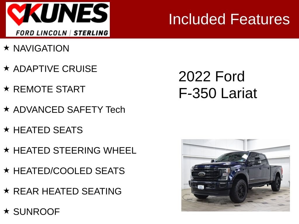 Certified 2022 Ford F-350 Truck Crew Cab