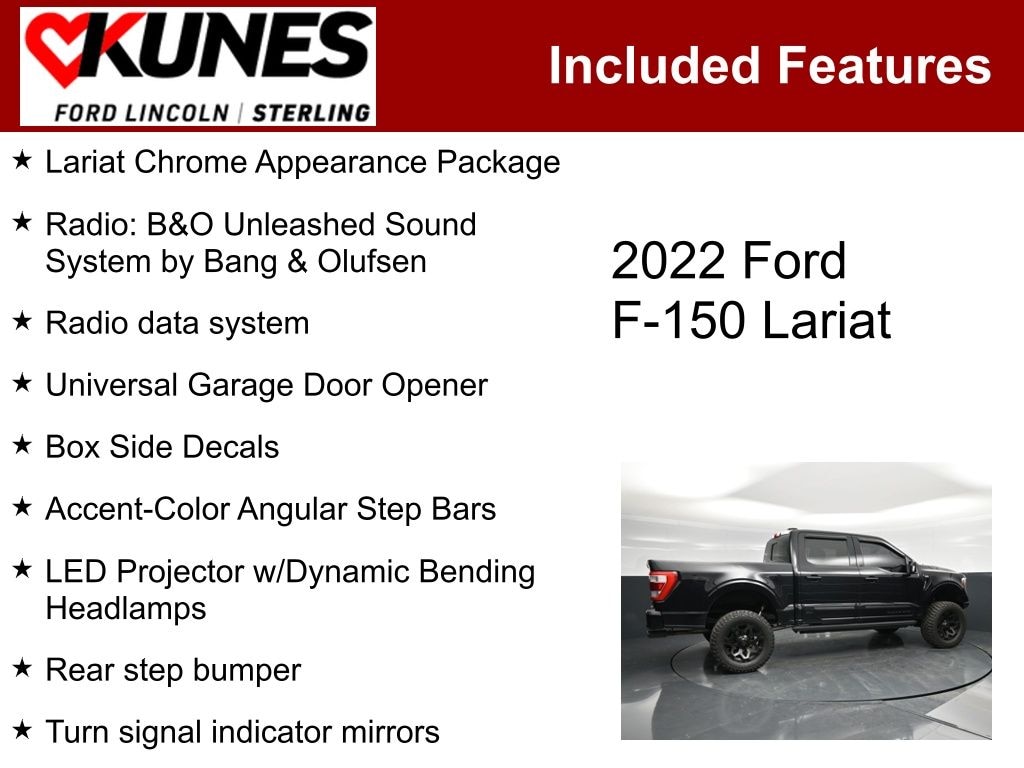 Used 2022 Ford F-150 Truck SuperCrew Cab