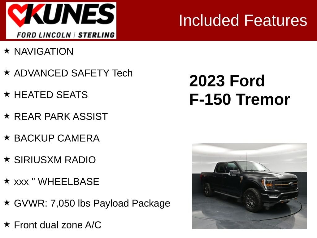 Used 2023 Ford F-150 Truck SuperCrew Cab