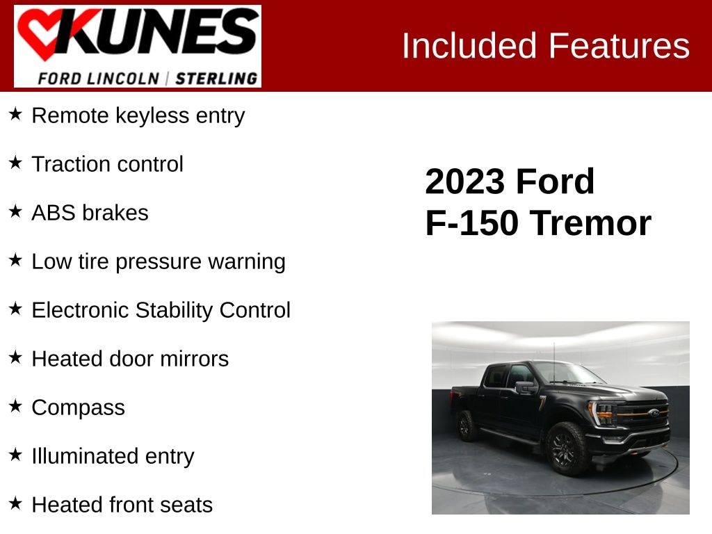 Used 2023 Ford F-150 Truck SuperCrew Cab