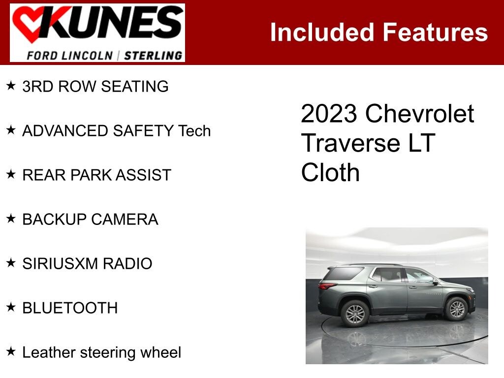 Used 2023 Chevrolet Traverse LT Cloth w/1LT SUV